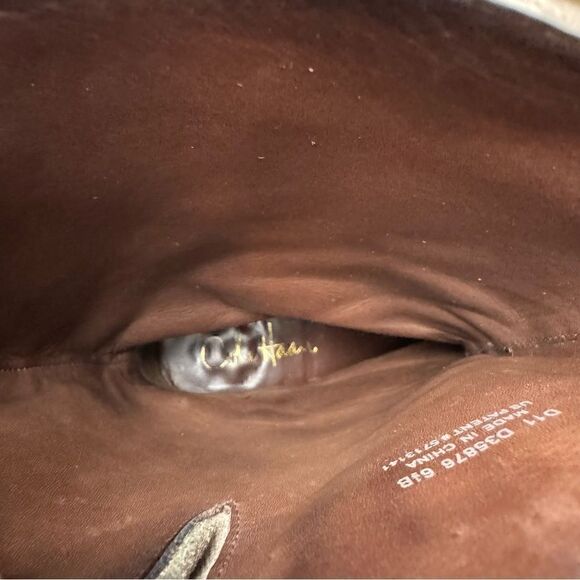 Cole Haan | Air Leora Mid‎ Calf Leather Boots Sz 6.5 Pull On - Picture 8 of 9